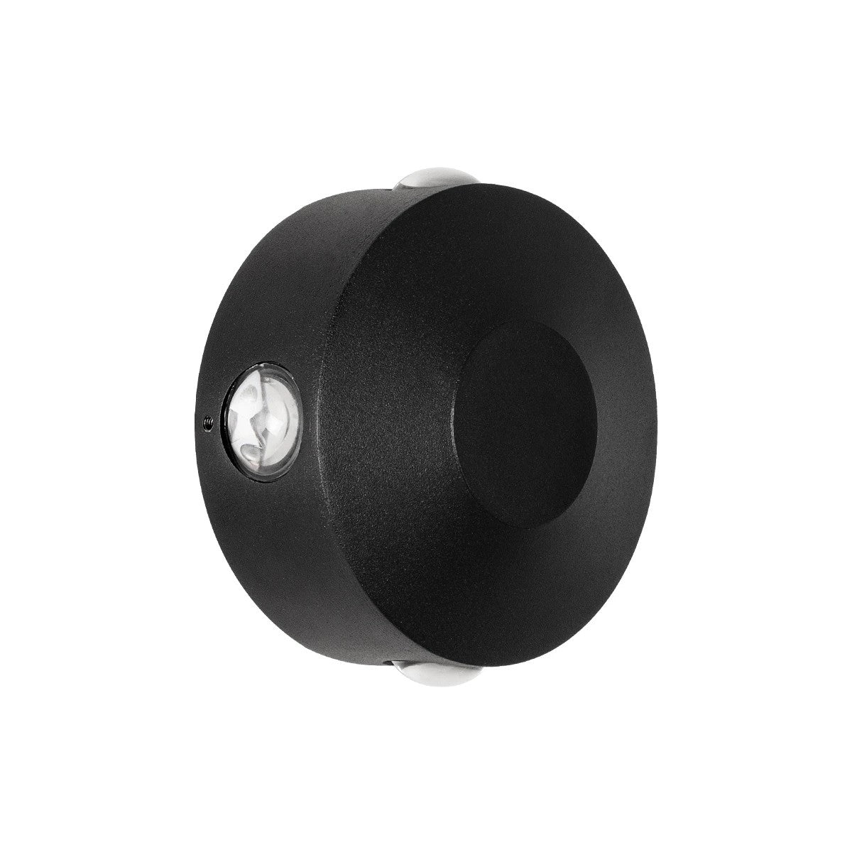 ARKOS KLV-101-0107 Φωτιστικό Τοίχου / Απλίκα LED 8W 840lm 15° AC 220-240V Αδιάβροχο IP65 Θερμό Λευκό 2700K - CREE SMD Chip & TÜV SÜD Driver - Μαύρο Ματ - Μ13 x Π5.5 x Υ13