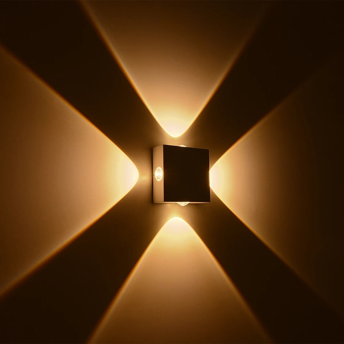 ARKOS KLV-101-0112 Φωτιστικό Τοίχου / Απλίκα LED 8W 840lm 15° AC 220-240V Αδιάβροχο IP65 Θερμό Λευκό 2700K - CREE SMD Chip & TÜV SÜD Driver - Λευκό Ματ - Μ14 x Π5.5 x Υ14