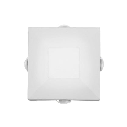 ARKOS KLV-101-0112 Φωτιστικό Τοίχου / Απλίκα LED 8W 840lm 15° AC 220-240V Αδιάβροχο IP65 Θερμό Λευκό 2700K - CREE SMD Chip & TÜV SÜD Driver - Λευκό Ματ - Μ14 x Π5.5 x Υ14