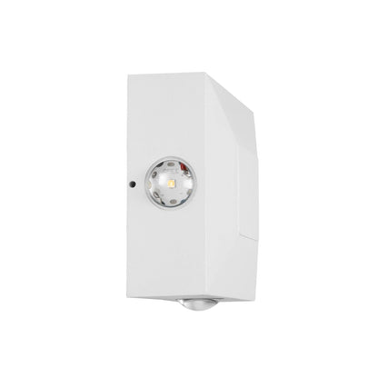 ARKOS KLV-101-0112 Φωτιστικό Τοίχου / Απλίκα LED 8W 840lm 15° AC 220-240V Αδιάβροχο IP65 Θερμό Λευκό 2700K - CREE SMD Chip & TÜV SÜD Driver - Λευκό Ματ - Μ14 x Π5.5 x Υ14