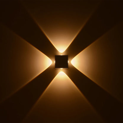 ARKOS KLV-101-0112 Φωτιστικό Τοίχου / Απλίκα LED 8W 840lm 15° AC 220-240V Αδιάβροχο IP65 Θερμό Λευκό 2700K - CREE SMD Chip & TÜV SÜD Driver - Λευκό Ματ - Μ14 x Π5.5 x Υ14