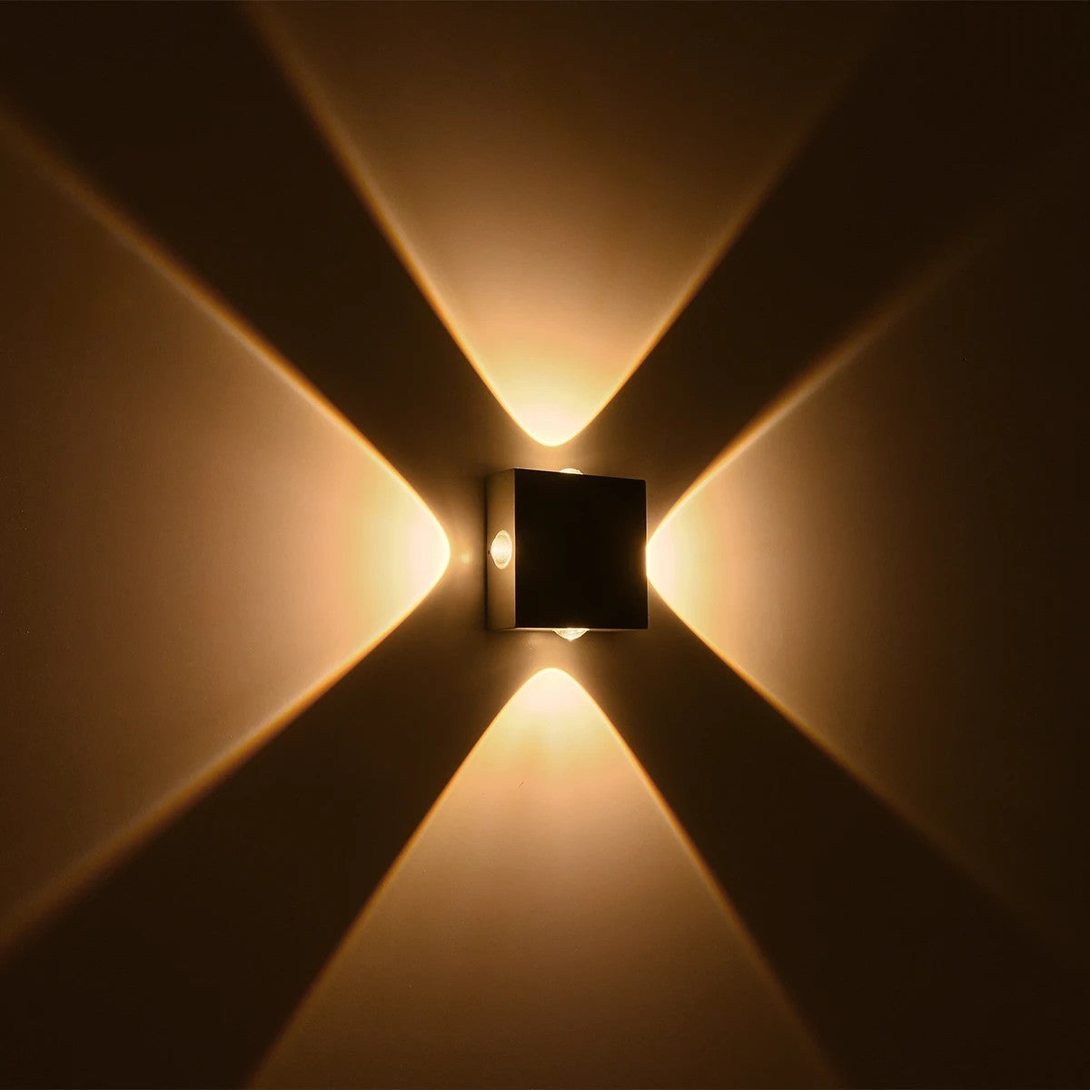 ARKOS KLV-101-0111 Φωτιστικό Τοίχου / Απλίκα LED 8W 840lm 15° AC 220-240V Αδιάβροχο IP65 Θερμό Λευκό 2700K - CREE SMD Chip & TÜV SÜD Driver - Γκρι Ανθρακί Ματ - Μ14 x Π5.5 x Υ14