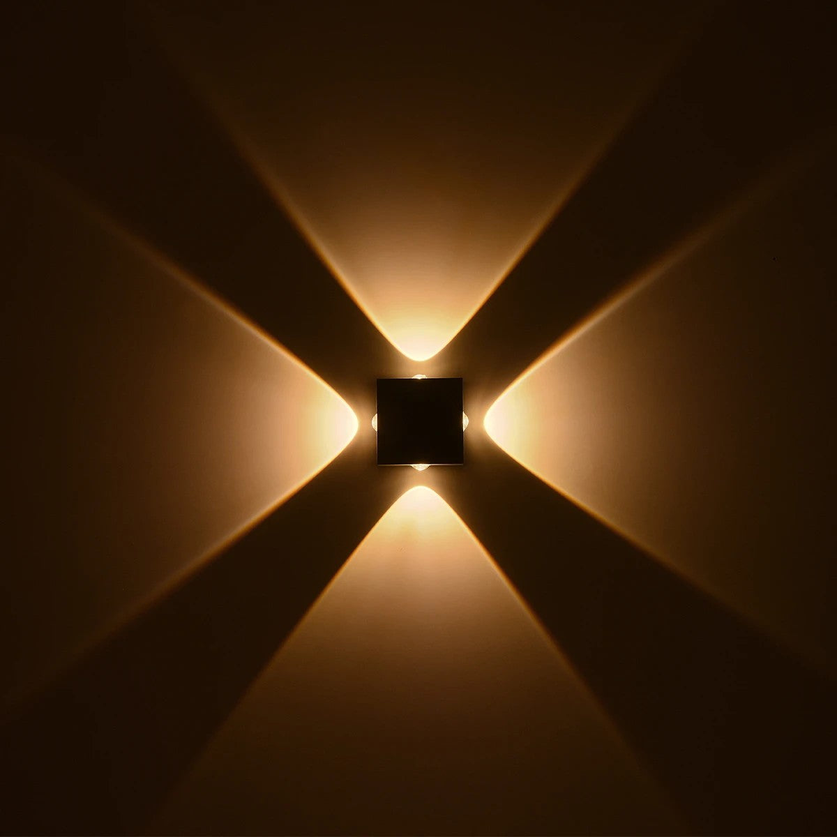 ARKOS KLV-101-0111 Φωτιστικό Τοίχου / Απλίκα LED 8W 840lm 15° AC 220-240V Αδιάβροχο IP65 Θερμό Λευκό 2700K - CREE SMD Chip & TÜV SÜD Driver - Γκρι Ανθρακί Ματ - Μ14 x Π5.5 x Υ14