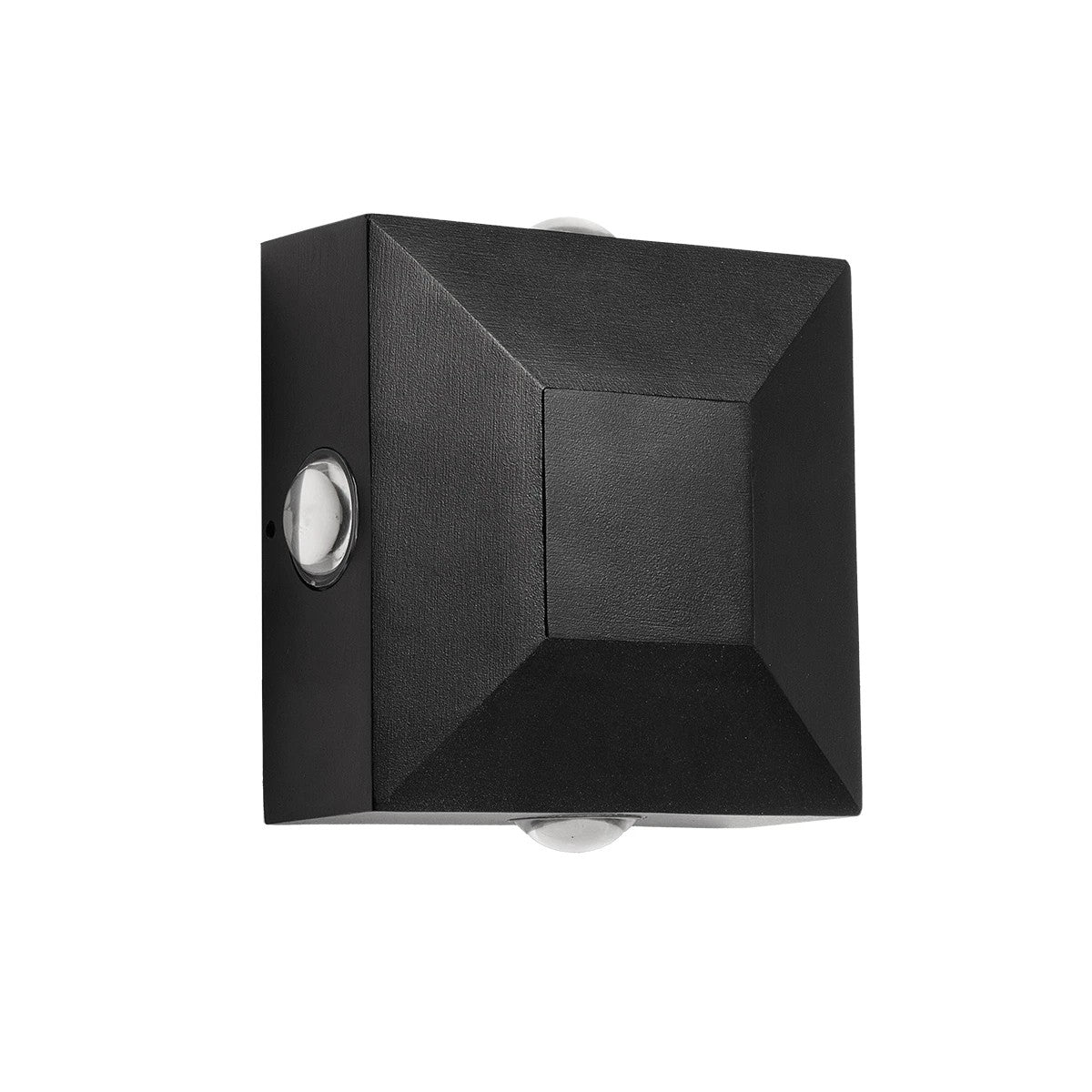 ARKOS KLV-101-0110 Φωτιστικό Τοίχου / Απλίκα LED 8W 840lm 15° AC 220-240V Αδιάβροχο IP65 Θερμό Λευκό 2700K - CREE SMD Chip & TÜV SÜD Driver - Μαύρο Ματ - Μ14 x Π5.5 x Υ14