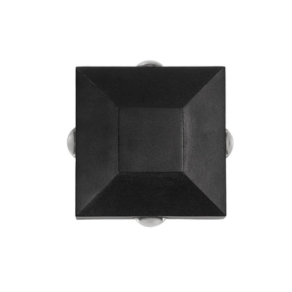 ARKOS KLV-101-0110 Φωτιστικό Τοίχου / Απλίκα LED 8W 840lm 15° AC 220-240V Αδιάβροχο IP65 Θερμό Λευκό 2700K - CREE SMD Chip & TÜV SÜD Driver - Μαύρο Ματ - Μ14 x Π5.5 x Υ14