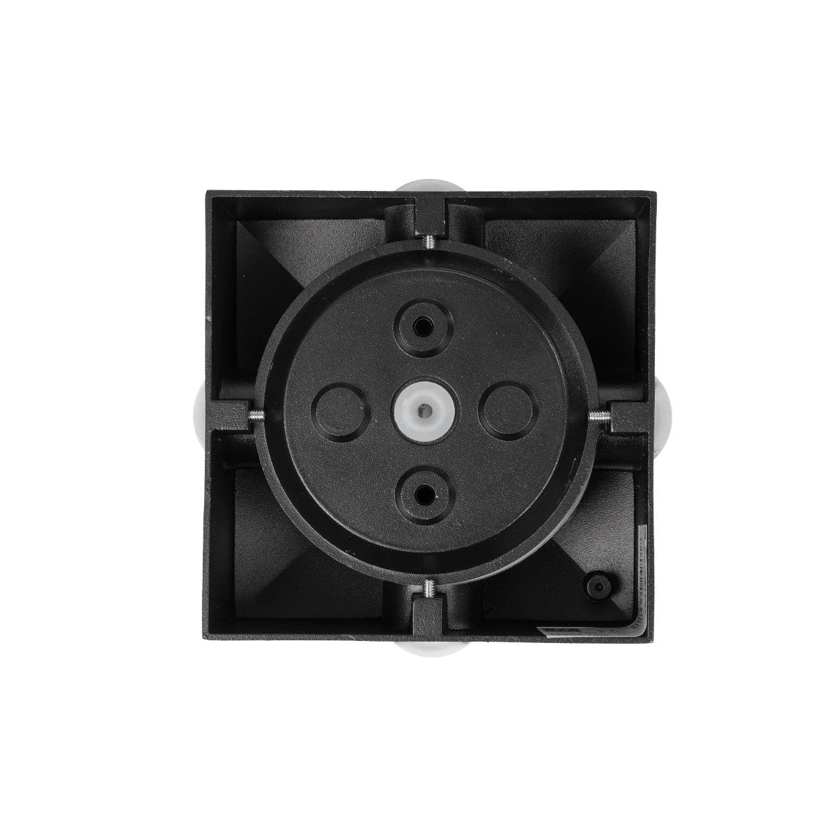 ARKOS KLV-101-0110 Φωτιστικό Τοίχου / Απλίκα LED 8W 840lm 15° AC 220-240V Αδιάβροχο IP65 Θερμό Λευκό 2700K - CREE SMD Chip & TÜV SÜD Driver - Μαύρο Ματ - Μ14 x Π5.5 x Υ14