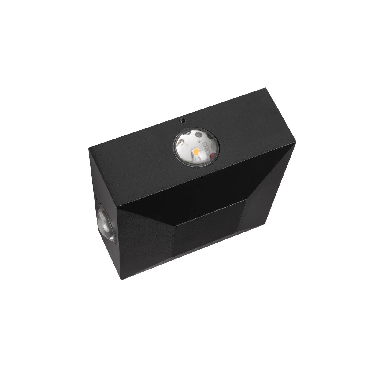 ARKOS KLV-101-0110 Φωτιστικό Τοίχου / Απλίκα LED 8W 840lm 15° AC 220-240V Αδιάβροχο IP65 Θερμό Λευκό 2700K - CREE SMD Chip & TÜV SÜD Driver - Μαύρο Ματ - Μ14 x Π5.5 x Υ14