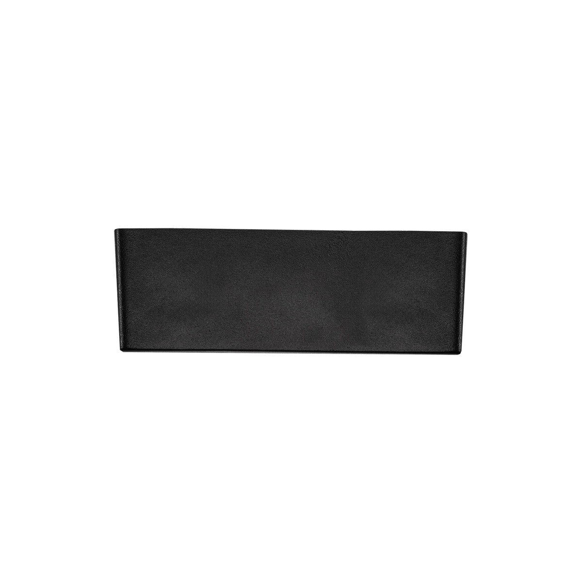 AURA KLV-101-0116 Φωτιστικό Τοίχου / Απλίκα LED 7W 875lm 45° AC 220-240V Αδιάβροχο IP65 Θερμό Λευκό 2700K - Bridgelux COB Chip & TÜV SÜD Driver - Μαύρο Ματ - Μ13 x Π15 x Υ4.5