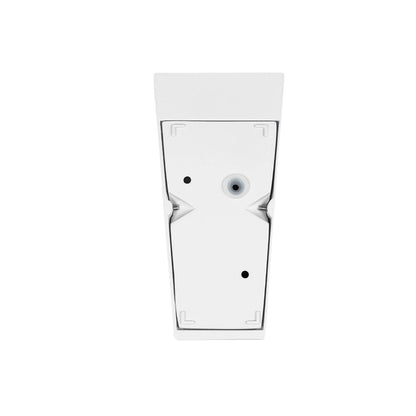 FLUX KLV-101-0121 Φωτιστικό Τοίχου / Απλίκα LED 6W 750lm 30° AC 220-240V Αδιάβροχο IP65 Θερμό Λευκό 2700K - Bridgelux COB Chip & TÜV SÜD Driver - Λευκό Ματ - Μ5 x Π8.5 x Υ17