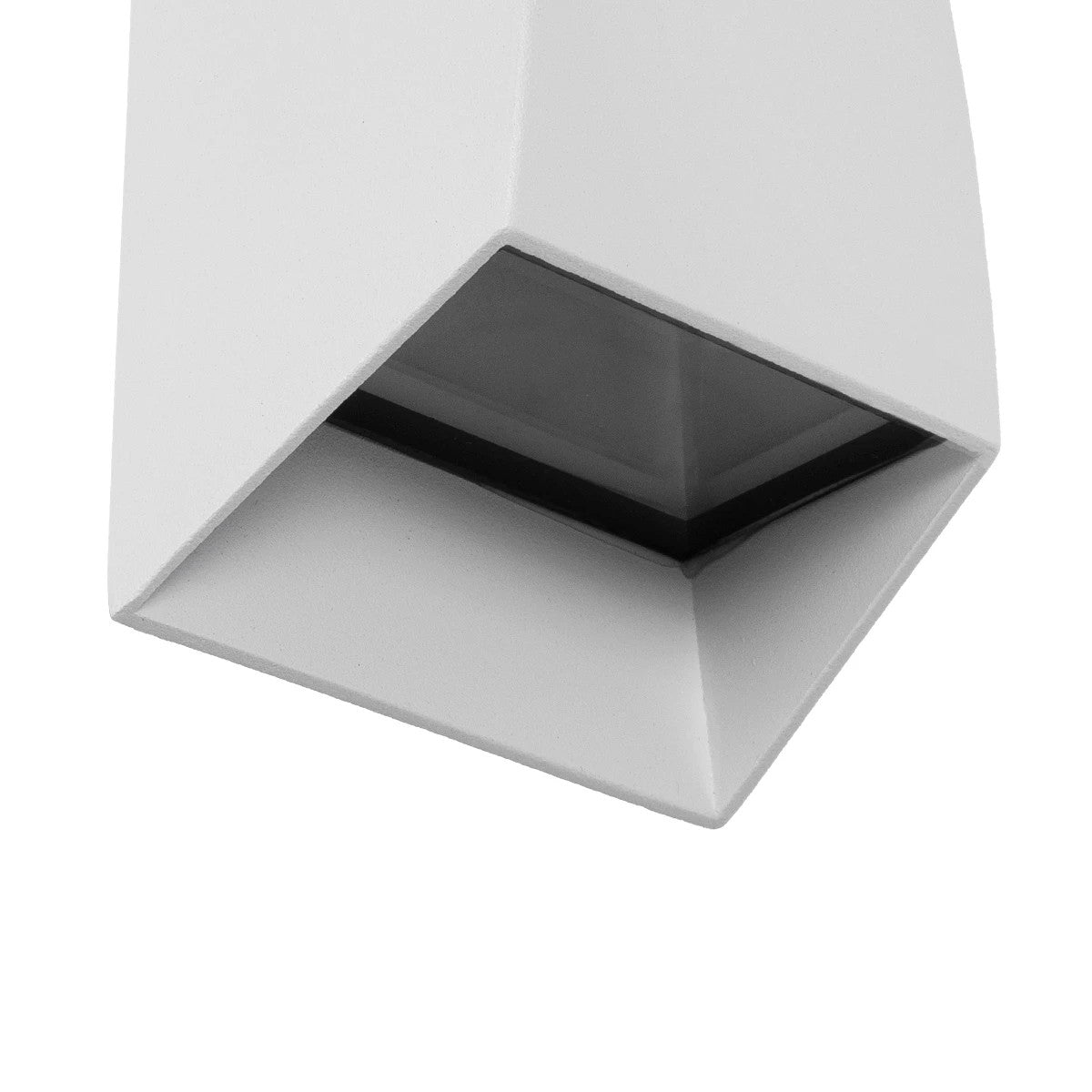 FLUX KLV-101-0121 Φωτιστικό Τοίχου / Απλίκα LED 6W 750lm 30° AC 220-240V Αδιάβροχο IP65 Θερμό Λευκό 2700K - Bridgelux COB Chip & TÜV SÜD Driver - Λευκό Ματ - Μ5 x Π8.5 x Υ17