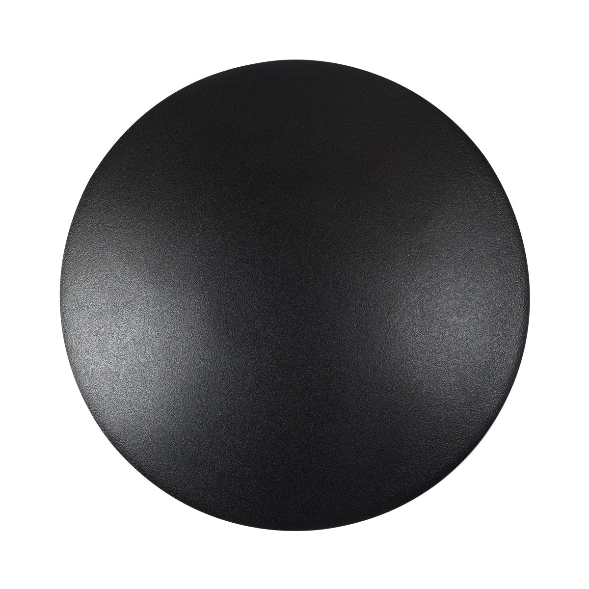 HELIO-R 60659 Φωτιστικό Τοίχου - Απλίκα Αρχιτεκτονικού Φωτισμού Εσωτερικού/Εξωτερικού Χώρου LED 7W 805lm 120° x 360° AC 220-240V Αδιάβροχο IP65 Φ16 x Π5cm - Θερμό Λευκό 2700K - Μαύρο - Στρόγγυλο - Bridgelux Chip