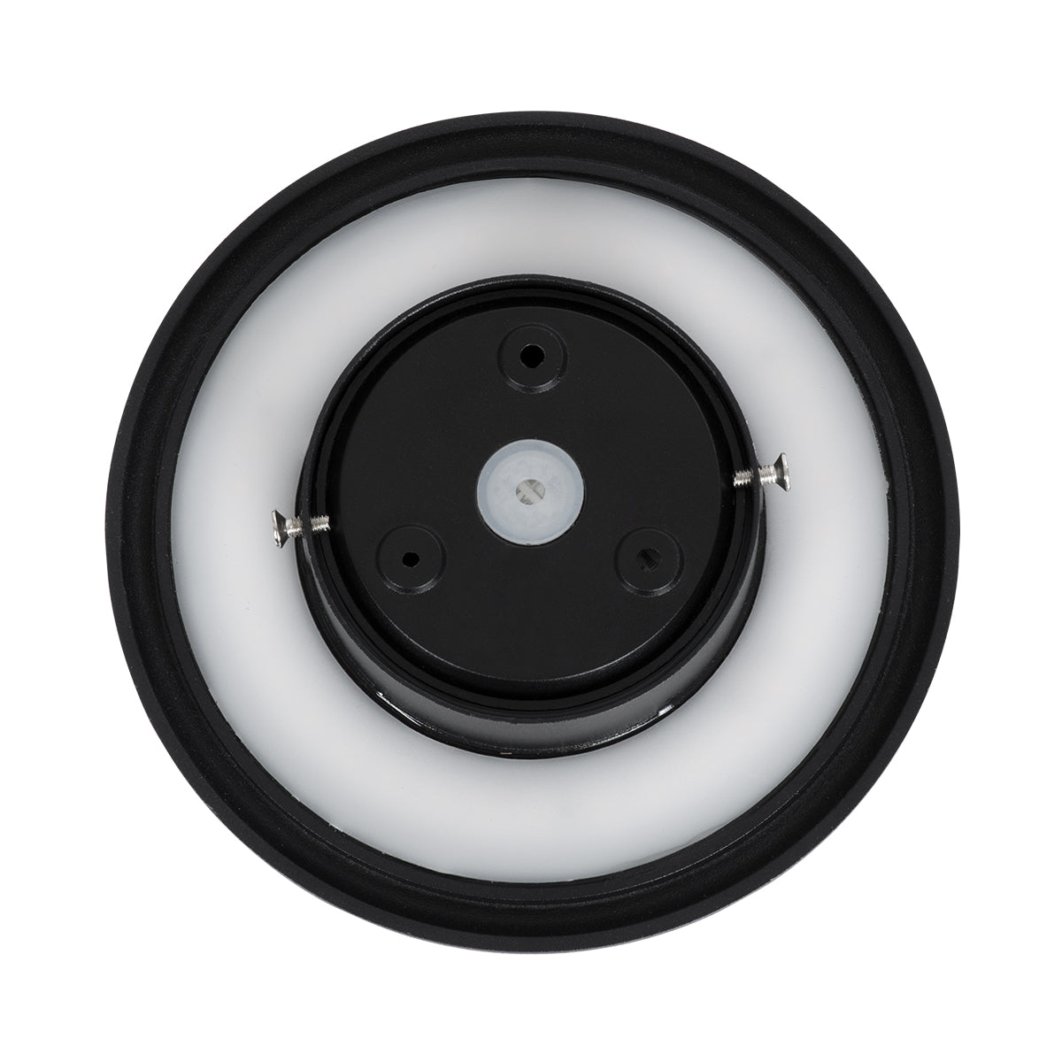 HELIO-R 60659 Φωτιστικό Τοίχου - Απλίκα Αρχιτεκτονικού Φωτισμού Εσωτερικού/Εξωτερικού Χώρου LED 7W 805lm 120° x 360° AC 220-240V Αδιάβροχο IP65 Φ16 x Π5cm - Θερμό Λευκό 2700K - Μαύρο - Στρόγγυλο - Bridgelux Chip