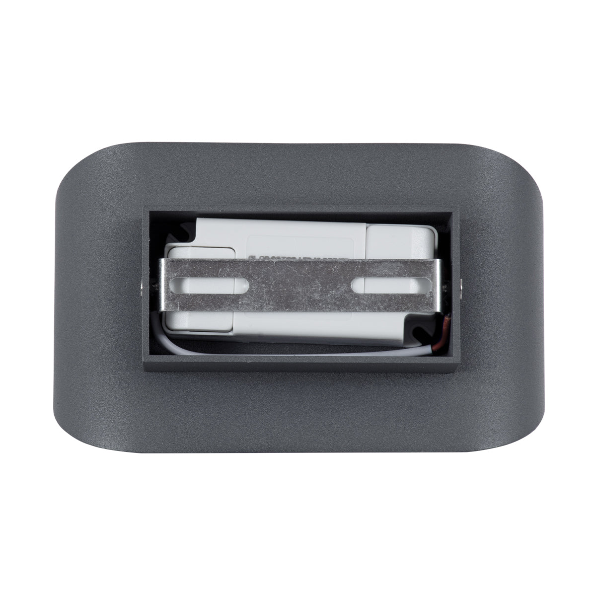 EDEN 60668 Φωτιστικό Τοίχου - Απλίκα Αρχιτεκτονικού Φωτισμού Εσωτερικού Χώρου Up & Down LED 10W 950lm 60° AC 220-240V IP20 Μ16 x Π10.5 x Υ9cm - Θερμό Λευκό 2700K - Γκρι Ανθρακί - Bridgelux Chip