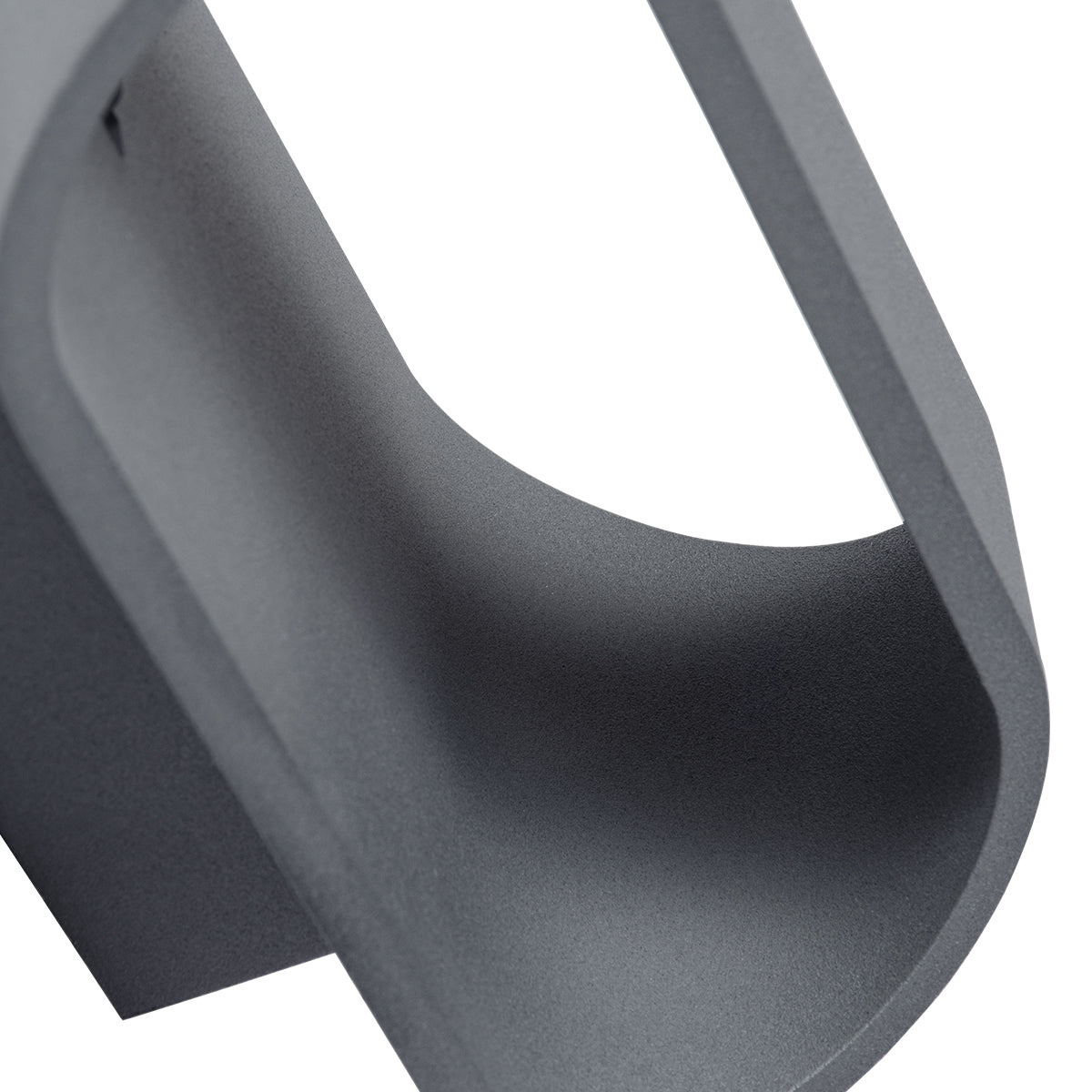 EDEN 60668 Φωτιστικό Τοίχου - Απλίκα Αρχιτεκτονικού Φωτισμού Εσωτερικού Χώρου Up & Down LED 10W 950lm 60° AC 220-240V IP20 Μ16 x Π10.5 x Υ9cm - Θερμό Λευκό 2700K - Γκρι Ανθρακί - Bridgelux Chip