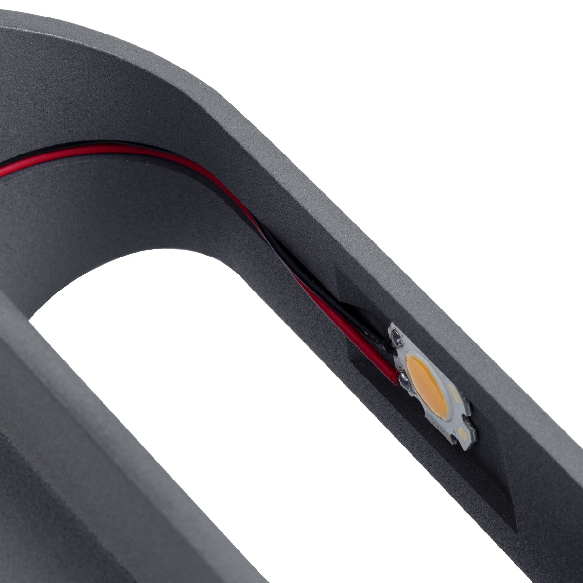 EDEN 60668 Φωτιστικό Τοίχου - Απλίκα Αρχιτεκτονικού Φωτισμού Εσωτερικού Χώρου Up & Down LED 10W 950lm 60° AC 220-240V IP20 Μ16 x Π10.5 x Υ9cm - Θερμό Λευκό 2700K - Γκρι Ανθρακί - Bridgelux Chip