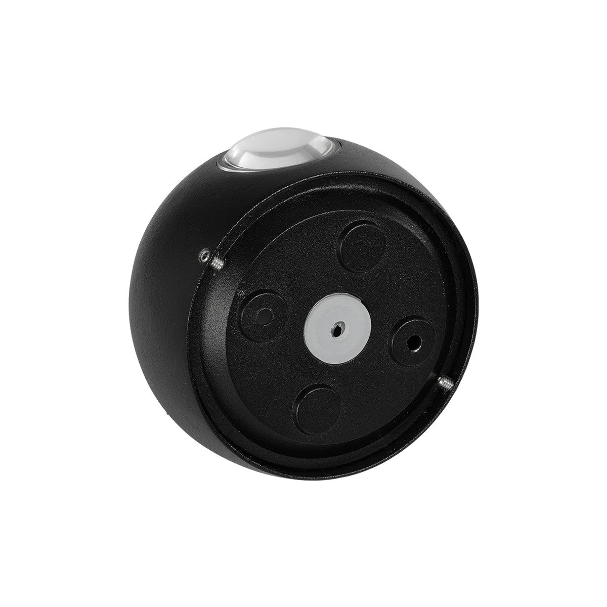 VEGA 60672 Μοντέρνο Φωτιστικό Τοίχου - Απλίκα LED 6W 750lm 30° AC 220-240V Αδιάβροχο IP65 Θερμό Λευκό 2700K - Bridgelux COB Chip & TÜV SÜD Driver - Μαύρο Ματ - Μ10 x Π7.5 x Υ10