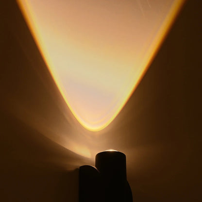 ARC 60679 Μοντέρνο Φωτιστικό Τοίχου - Απλίκα LED 4W 500lm 30° AC 220-240V Αδιάβροχο IP65 Θερμό Λευκό 2700K - CREE XPE Chip & TÜV SÜD Driver - Μαύρο Ματ - Μ3.5 x Π4.8 x Υ11.5