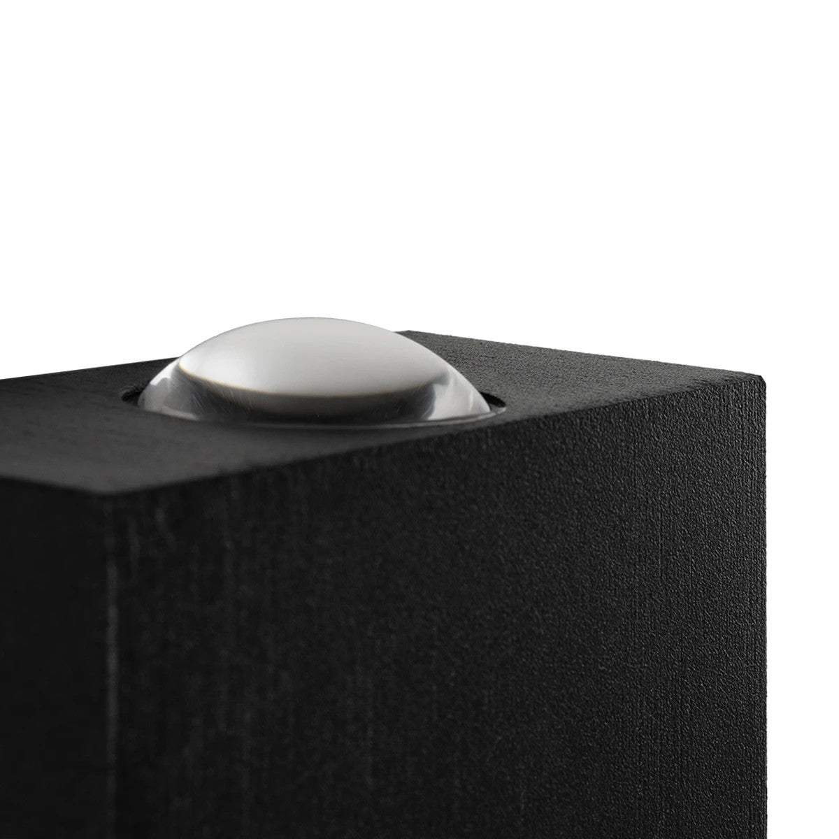 HIKARI 60686 Μοντέρνο Φωτιστικό Τοίχου - Απλίκα LED 8W 1000lm 30° AC 220-240V Αδιάβροχο IP65 Θερμό Λευκό 2700K - CREE XPE Chip & TÜV SÜD Driver - Μαύρο Ματ - Μ9 x Π4 x Υ9