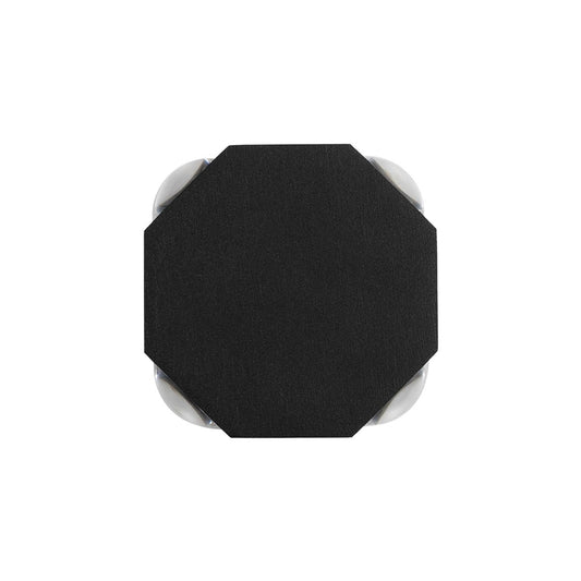 HIKARI 60687 Μοντέρνο Φωτιστικό Τοίχου - Απλίκα LED 8W 1000lm 30° AC 220-240V Αδιάβροχο IP65 Θερμό Λευκό 2700K - CREE XPE Chip & TÜV SÜD Driver - Μαύρο Ματ - Μ10 x Π4 x Υ10