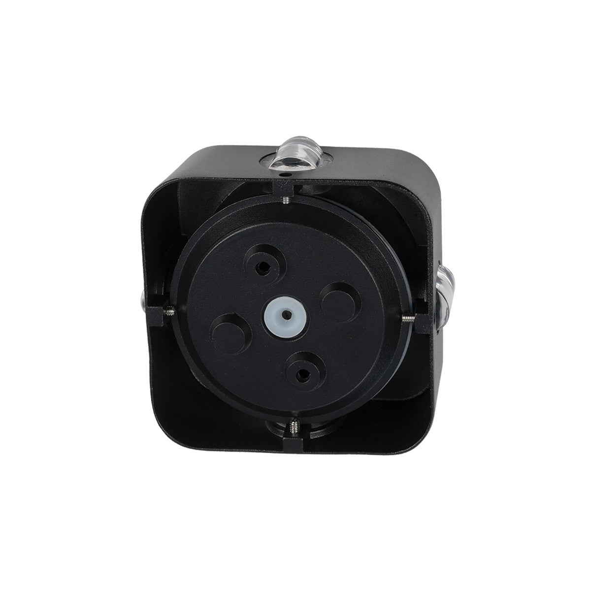 LUZ 60688 Μοντέρνο Φωτιστικό Τοίχου - Απλίκα LED 8W 1000lm 10° AC 220-240V Αδιάβροχο IP65 Θερμό Λευκό 2700K - CREE XPE Chip & TÜV SÜD Driver - Μαύρο Ματ - Μ13.5 x Π4.5 x Υ13.5