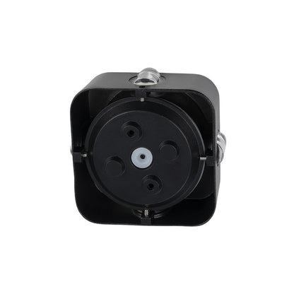 LUZ 60688 Μοντέρνο Φωτιστικό Τοίχου - Απλίκα LED 8W 1000lm 10° AC 220-240V Αδιάβροχο IP65 Θερμό Λευκό 2700K - CREE XPE Chip & TÜV SÜD Driver - Μαύρο Ματ - Μ13.5 x Π4.5 x Υ13.5