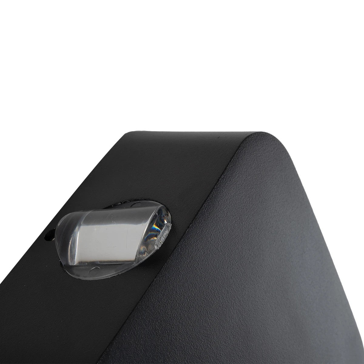 LUZ 60688 Μοντέρνο Φωτιστικό Τοίχου - Απλίκα LED 8W 1000lm 10° AC 220-240V Αδιάβροχο IP65 Θερμό Λευκό 2700K - CREE XPE Chip & TÜV SÜD Driver - Μαύρο Ματ - Μ13.5 x Π4.5 x Υ13.5