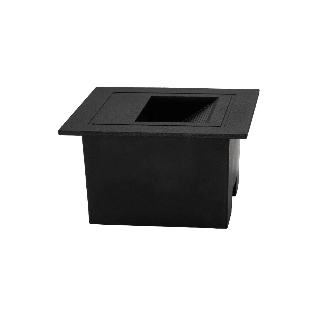 STEPART KLV-101-0077 Χωνευτό Φωτιστικό Σκαλοπατιού / Διαδρόμου LED 3W 375lm 45° AC 220-240V Αδιάβροχο IP65 Θερμό Λευκό 2700K - Lumileds SMD Chip & TÜV SÜD Driver - Μαύρο Ματ - Μ8.5 x Π5 x Υ8.5 / Q6.72 x 6.72