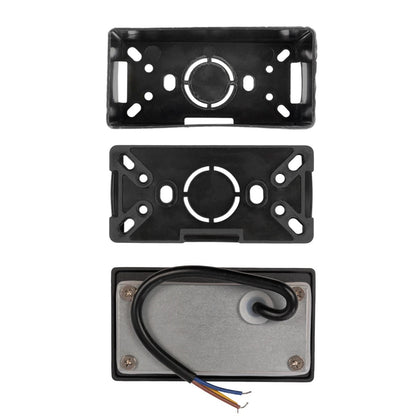 STEPART KLV-101-0080 Χωνευτό Φωτιστικό Σκαλοπατιού / Διαδρόμου LED 3W 375lm 45° AC 220-240V Αδιάβροχο IP65 Θερμό Λευκό 2700K - Lumileds SMD Chip & TÜV SÜD Driver - Μαύρο Ματ - Μ10.5 x Π4.5 x Υ6 / Q9.12 x 4.49