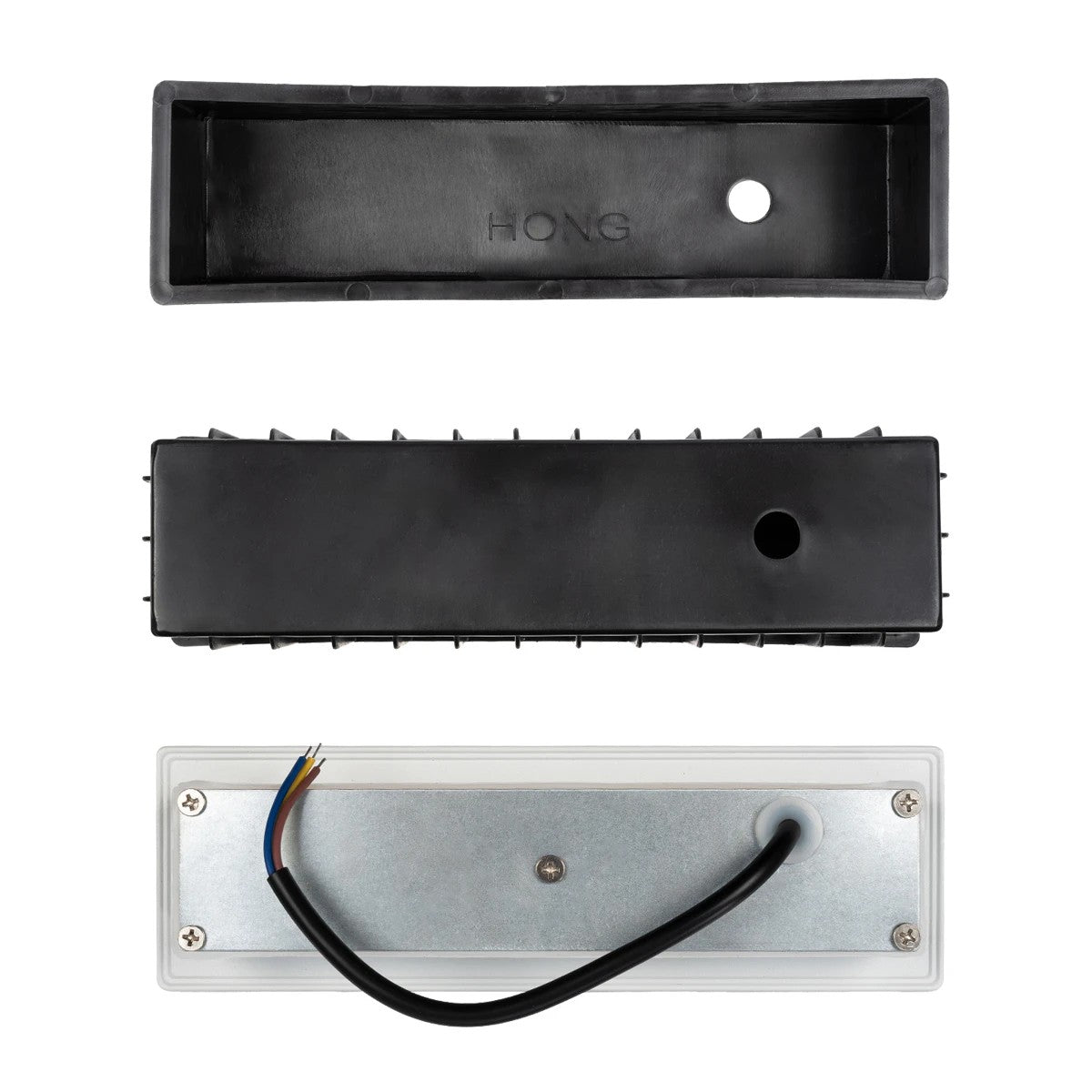 STEPART KLV-101-0088 Χωνευτό Φωτιστικό Σκαλοπατιού / Διαδρόμου LED 6W 750lm 45° AC 220-240V Αδιάβροχο IP65 Θερμό Λευκό 2700K - Lumileds SMD Chip & TÜV SÜD Driver - Λευκό Ματ - Μ21 x Π5.5 x Υ6.5 / Q20.3 x 5.6