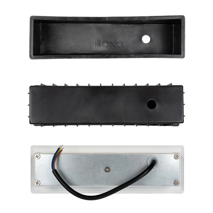 STEPART KLV-101-0088 Χωνευτό Φωτιστικό Σκαλοπατιού / Διαδρόμου LED 6W 750lm 45° AC 220-240V Αδιάβροχο IP65 Θερμό Λευκό 2700K - Lumileds SMD Chip & TÜV SÜD Driver - Λευκό Ματ - Μ21 x Π5.5 x Υ6.5 / Q20.3 x 5.6