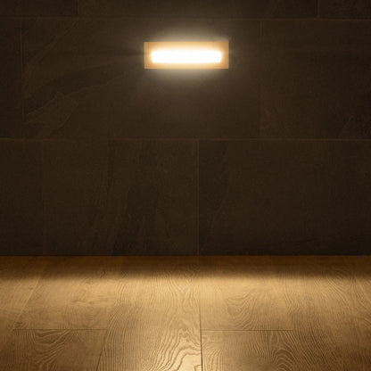 STEPART KLV-101-0088 Χωνευτό Φωτιστικό Σκαλοπατιού / Διαδρόμου LED 6W 750lm 45° AC 220-240V Αδιάβροχο IP65 Θερμό Λευκό 2700K - Lumileds SMD Chip & TÜV SÜD Driver - Λευκό Ματ - Μ21 x Π5.5 x Υ6.5 / Q20.3 x 5.6