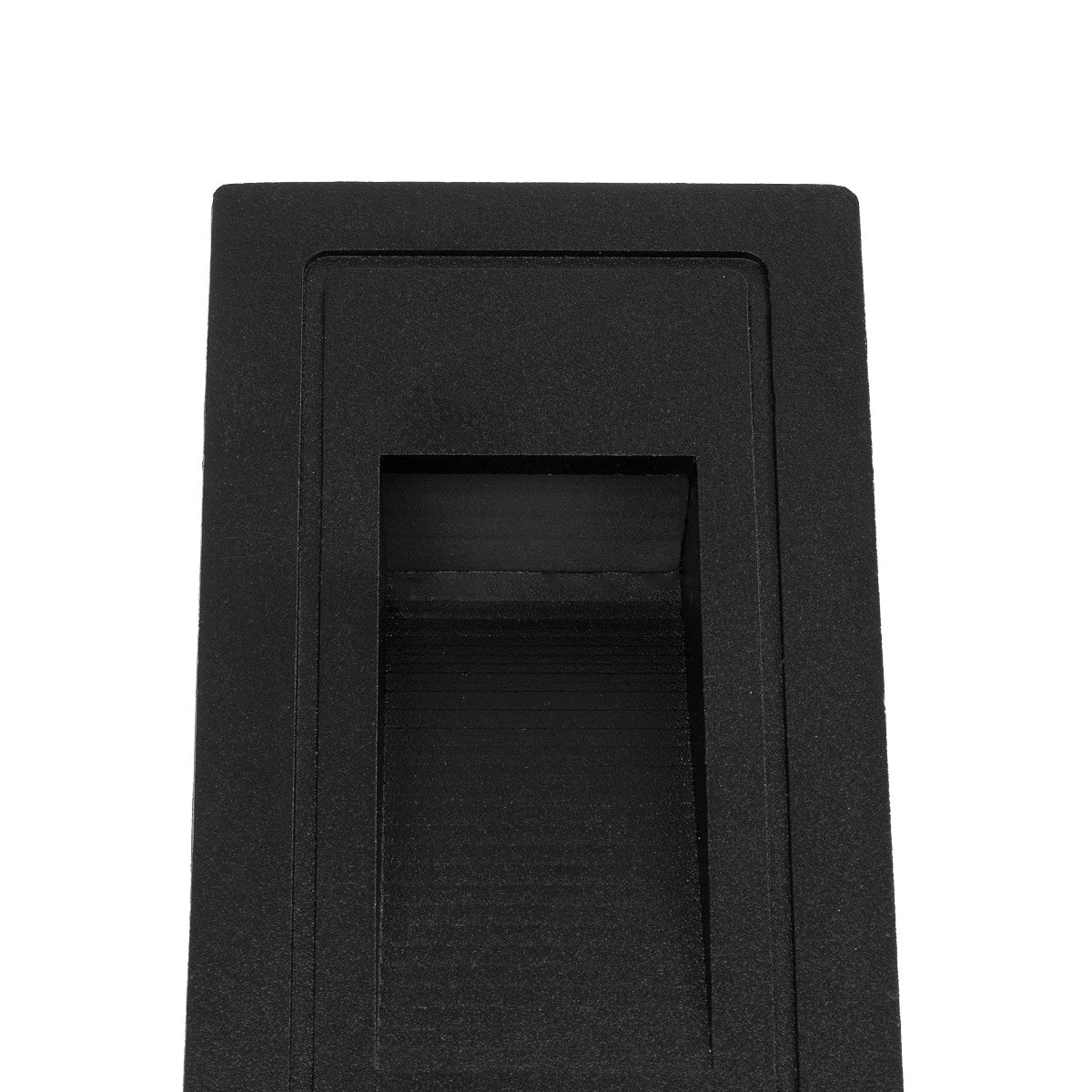 STEPART KLV-101-0089 Χωνευτό Φωτιστικό Σκαλοπατιού / Διαδρόμου LED 3W 375lm 45° AC 220-240V Αδιάβροχο IP65 Θερμό Λευκό 2700K - Lumileds SMD Chip & TÜV SÜD Driver - Μαύρο Ματ - Μ5.5 x Π6 x Υ10 / Q5 x 9.61