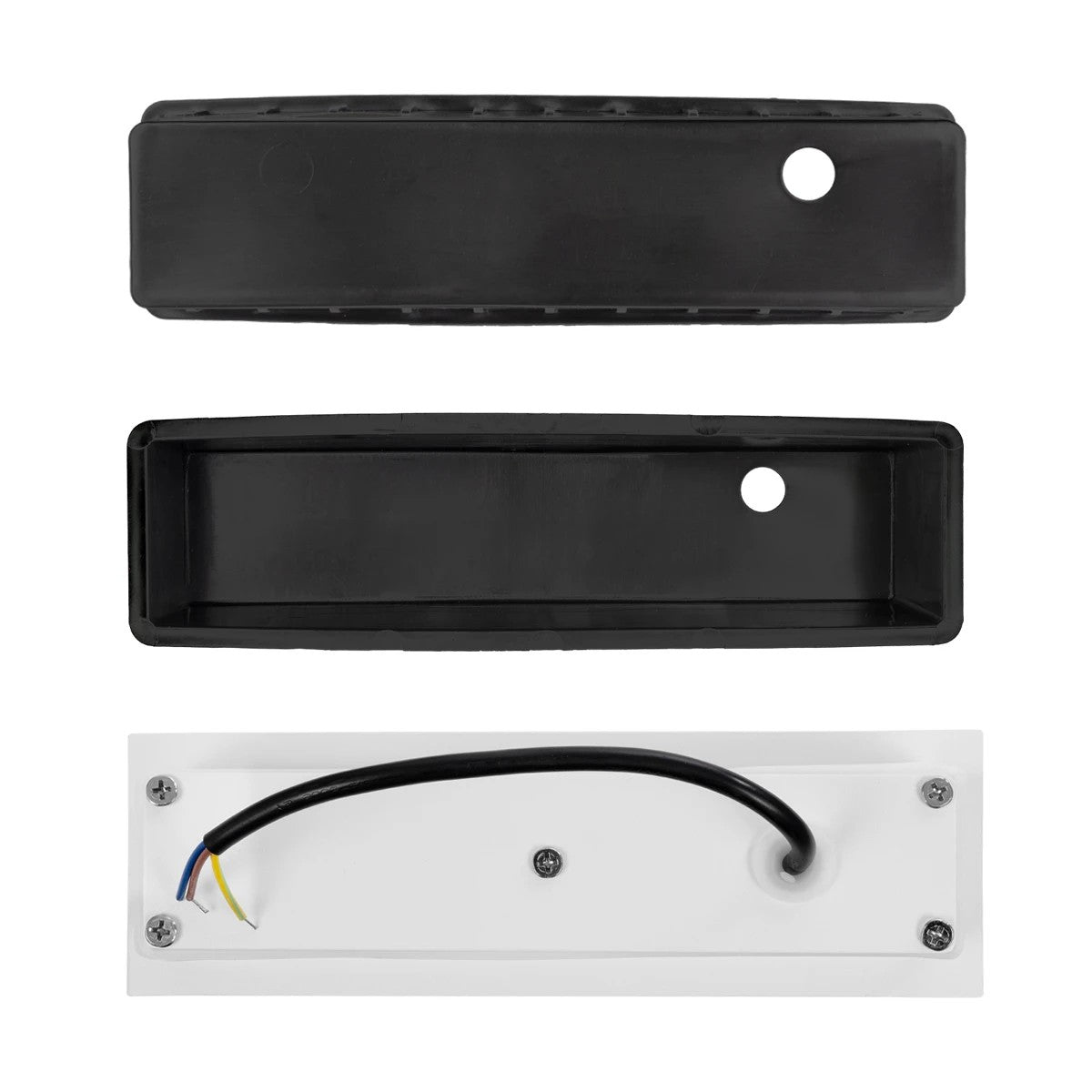 STEPART KLV-101-0094 Χωνευτό Φωτιστικό Σκαλοπατιού / Διαδρόμου LED 7W 735lm 45° AC 220-240V Αδιάβροχο IP65 Θερμό Λευκό 2700K - Lumileds SMD Chip & TÜV SÜD Driver - Λευκό Ματ - Μ6.5 x Π6.5 x Υ21 / Q5.41 x 18.9