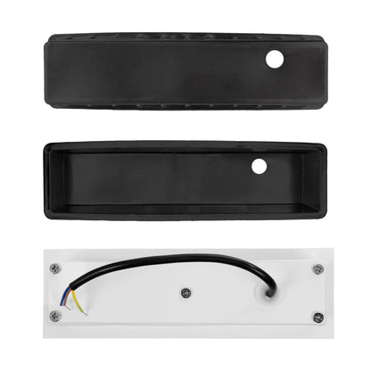 STEPART KLV-101-0094 Χωνευτό Φωτιστικό Σκαλοπατιού / Διαδρόμου LED 7W 735lm 45° AC 220-240V Αδιάβροχο IP65 Θερμό Λευκό 2700K - Lumileds SMD Chip & TÜV SÜD Driver - Λευκό Ματ - Μ6.5 x Π6.5 x Υ21 / Q5.41 x 18.9