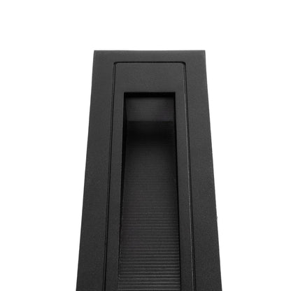 STEPART KLV-101-0092 Χωνευτό Φωτιστικό Σκαλοπατιού / Διαδρόμου LED 7W 735lm 45° AC 220-240V Αδιάβροχο IP65 Θερμό Λευκό 2700K - Lumileds SMD Chip & TÜV SÜD Driver - Μαύρο Ματ - Μ6.5 x Π6.5 x Υ21 / Q5.41 x 18.9