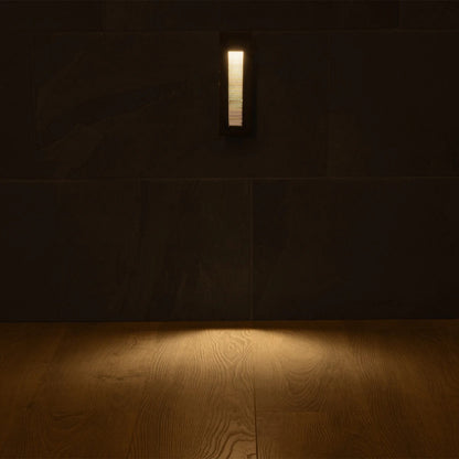 STEPART KLV-101-0092 Χωνευτό Φωτιστικό Σκαλοπατιού / Διαδρόμου LED 7W 735lm 45° AC 220-240V Αδιάβροχο IP65 Θερμό Λευκό 2700K - Lumileds SMD Chip & TÜV SÜD Driver - Μαύρο Ματ - Μ6.5 x Π6.5 x Υ21 / Q5.41 x 18.9