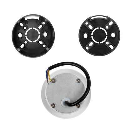 STEPART KLV-101-0076 Χωνευτό Φωτιστικό Σκαλοπατιού / Διαδρόμου LED 3W 375lm 45° AC 220-240V Αδιάβροχο IP65 Θερμό Λευκό 2700K - Lumileds SMD Chip & TÜV SÜD Driver - Λευκό Ματ - Μ8.3 x Π4.5 x Υ8.3 / Q6.55 x 6.55