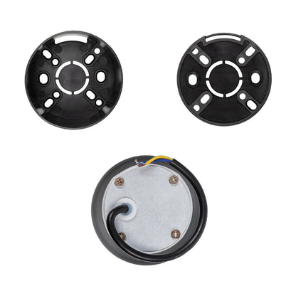 STEPART KLV-101-0075 Χωνευτό Φωτιστικό Σκαλοπατιού / Διαδρόμου LED 3W 375lm 45° AC 220-240V Αδιάβροχο IP65 Θερμό Λευκό 2700K - Lumileds SMD Chip & TÜV SÜD Driver - Γκρι Ανθρακί Ματ - Μ8.3 x Π4.5 x Υ8.3 / Q6.55 x 6.55