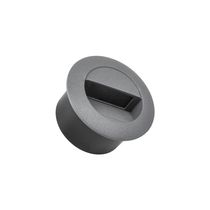 STEPART KLV-101-0075 Χωνευτό Φωτιστικό Σκαλοπατιού / Διαδρόμου LED 3W 375lm 45° AC 220-240V Αδιάβροχο IP65 Θερμό Λευκό 2700K - Lumileds SMD Chip & TÜV SÜD Driver - Γκρι Ανθρακί Ματ - Μ8.3 x Π4.5 x Υ8.3 / Q6.55 x 6.55