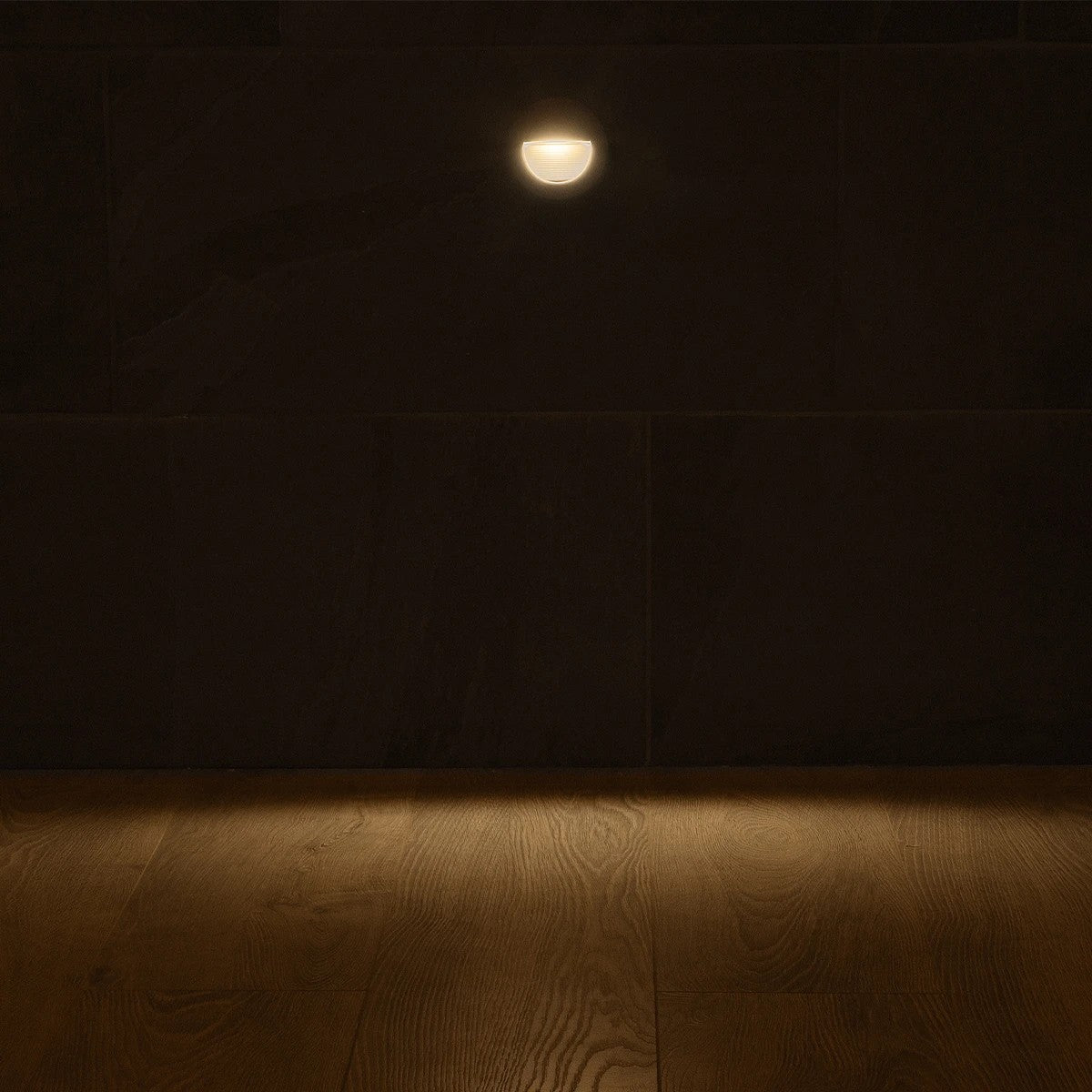 STEPART KLV-101-0075 Χωνευτό Φωτιστικό Σκαλοπατιού / Διαδρόμου LED 3W 375lm 45° AC 220-240V Αδιάβροχο IP65 Θερμό Λευκό 2700K - Lumileds SMD Chip & TÜV SÜD Driver - Γκρι Ανθρακί Ματ - Μ8.3 x Π4.5 x Υ8.3 / Q6.55 x 6.55