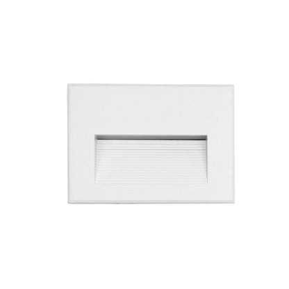 STEPART KLV-101-0085 Χωνευτό Φωτιστικό Σκαλοπατιού / Διαδρόμου LED 6W 750lm 45° AC 220-240V Αδιάβροχο IP65 Θερμό Λευκό 2700K - Lumileds SMD Chip & TÜV SÜD Driver - Λευκό Ματ - Μ11.5 x Π5.3 x Υ8.3 / Q10.63 x 7.61