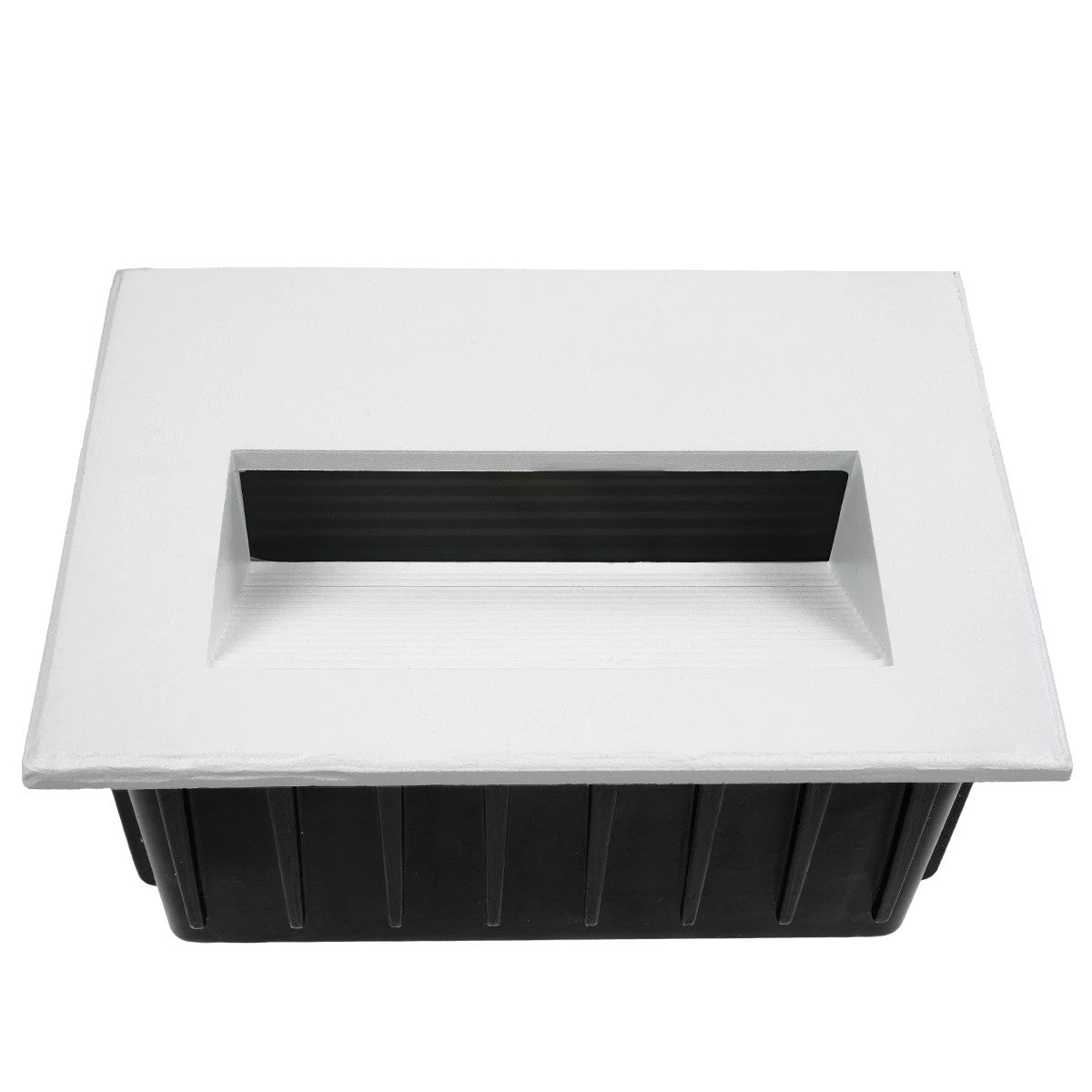 STEPART KLV-101-0085 Χωνευτό Φωτιστικό Σκαλοπατιού / Διαδρόμου LED 6W 750lm 45° AC 220-240V Αδιάβροχο IP65 Θερμό Λευκό 2700K - Lumileds SMD Chip & TÜV SÜD Driver - Λευκό Ματ - Μ11.5 x Π5.3 x Υ8.3 / Q10.63 x 7.61