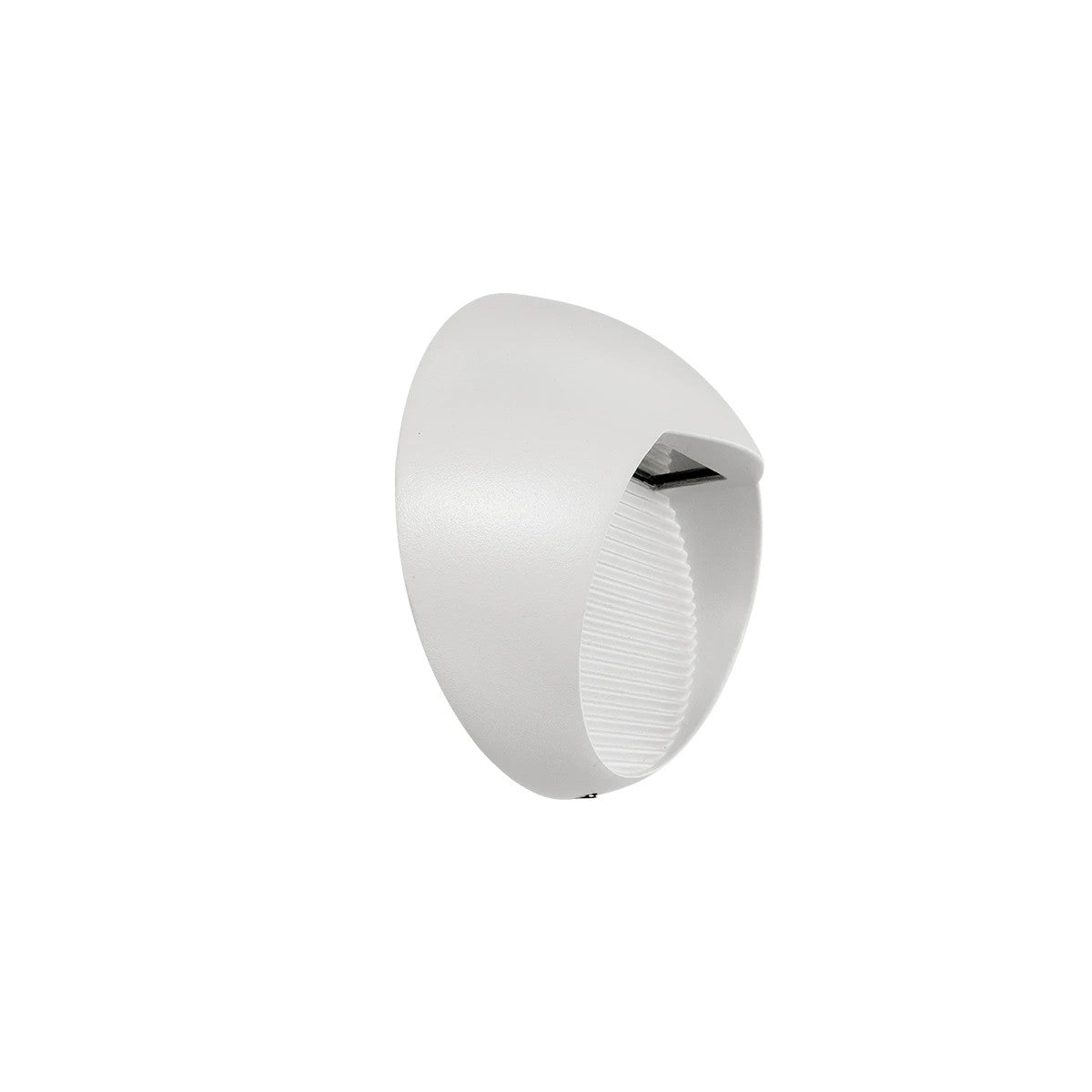 STEPART KLV-101-0100 Φωτιστικό Σκαλοπατιού / Διαδρόμου LED 3W 375lm 45° AC 220-240V Αδιάβροχο IP65 Θερμό Λευκό 2700K - Lumileds SMD Chip & TÜV SÜD Driver - Λευκό Ματ - Μ26 x Π5.5 x Υ13