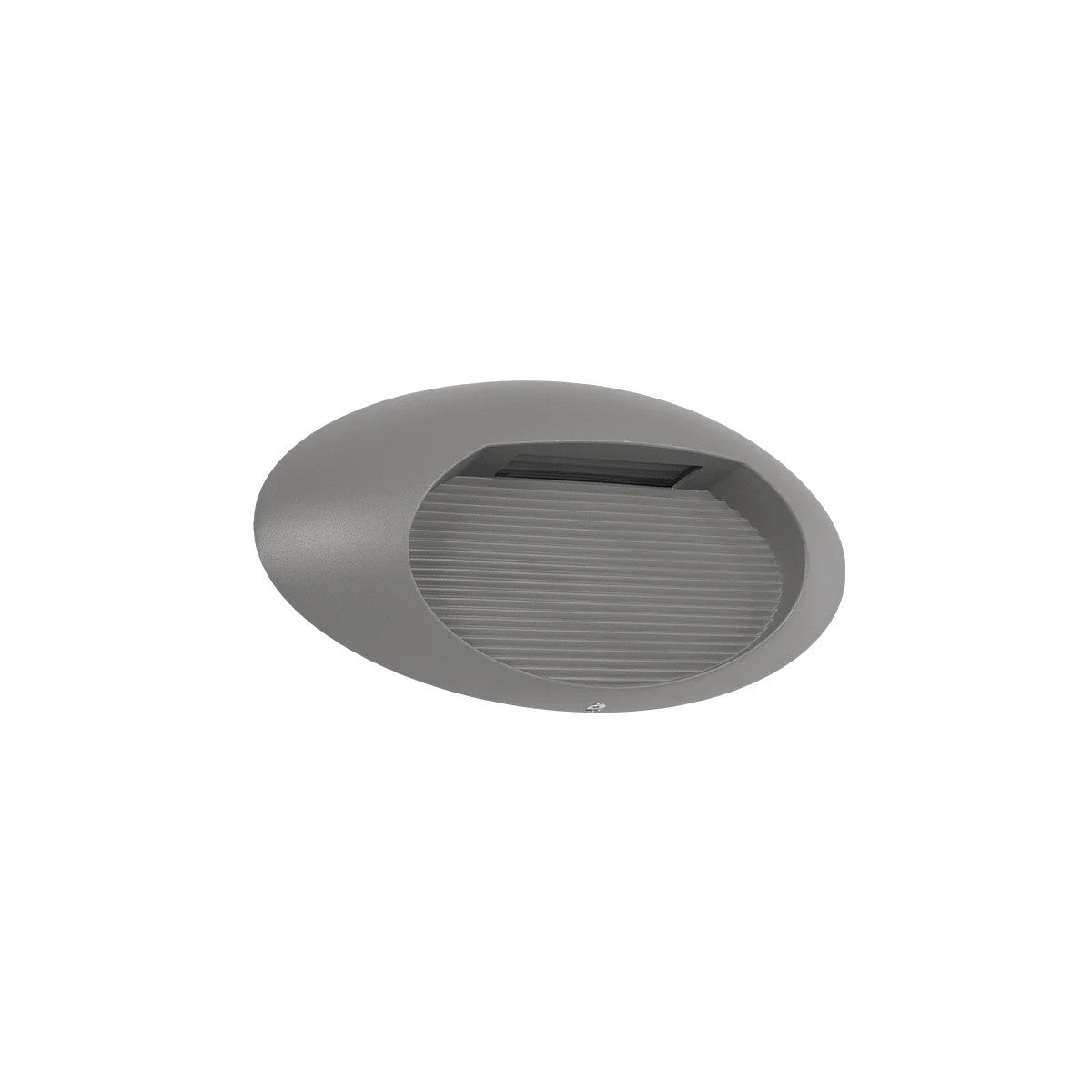 STEPART KLV-101-0099 Φωτιστικό Σκαλοπατιού / Διαδρόμου LED 3W 375lm 45° AC 220-240V Αδιάβροχο IP65 Θερμό Λευκό 2700K - Lumileds SMD Chip & TÜV SÜD Driver - Γκρι Ανθρακί Ματ - Μ26 x Π5.5 x Υ13