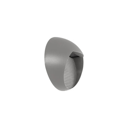 STEPART KLV-101-0099 Φωτιστικό Σκαλοπατιού / Διαδρόμου LED 3W 375lm 45° AC 220-240V Αδιάβροχο IP65 Θερμό Λευκό 2700K - Lumileds SMD Chip & TÜV SÜD Driver - Γκρι Ανθρακί Ματ - Μ26 x Π5.5 x Υ13