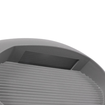 STEPART KLV-101-0099 Φωτιστικό Σκαλοπατιού / Διαδρόμου LED 3W 375lm 45° AC 220-240V Αδιάβροχο IP65 Θερμό Λευκό 2700K - Lumileds SMD Chip & TÜV SÜD Driver - Γκρι Ανθρακί Ματ - Μ26 x Π5.5 x Υ13