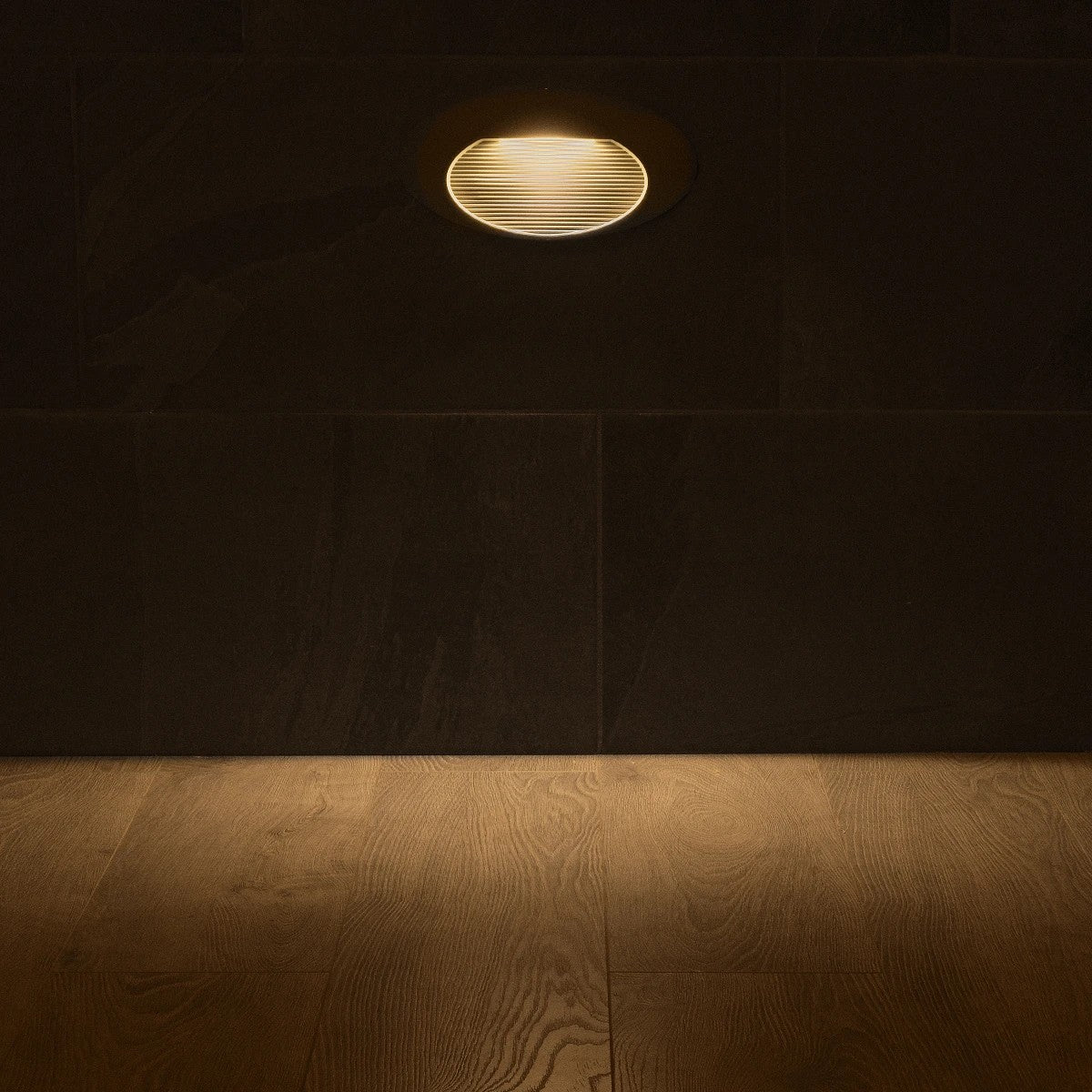 STEPART KLV-101-0099 Φωτιστικό Σκαλοπατιού / Διαδρόμου LED 3W 375lm 45° AC 220-240V Αδιάβροχο IP65 Θερμό Λευκό 2700K - Lumileds SMD Chip & TÜV SÜD Driver - Γκρι Ανθρακί Ματ - Μ26 x Π5.5 x Υ13