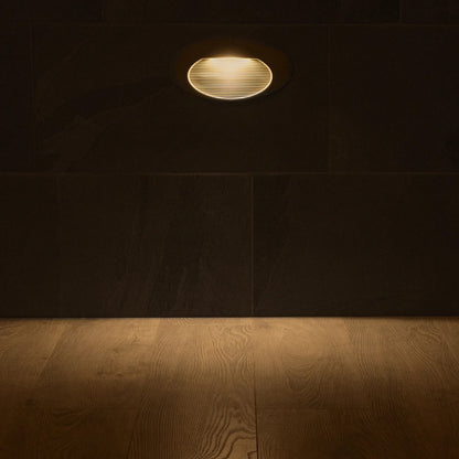 STEPART KLV-101-0099 Φωτιστικό Σκαλοπατιού / Διαδρόμου LED 3W 375lm 45° AC 220-240V Αδιάβροχο IP65 Θερμό Λευκό 2700K - Lumileds SMD Chip & TÜV SÜD Driver - Γκρι Ανθρακί Ματ - Μ26 x Π5.5 x Υ13