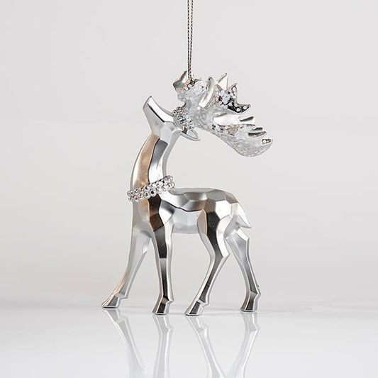 ΤΑΡΑΝΔΟΣ ΑΚΡΥΛΙΚΟΣ ΜΑΤ ΑΣΗΜΙ ΜΕ GLITTER 7x3x12