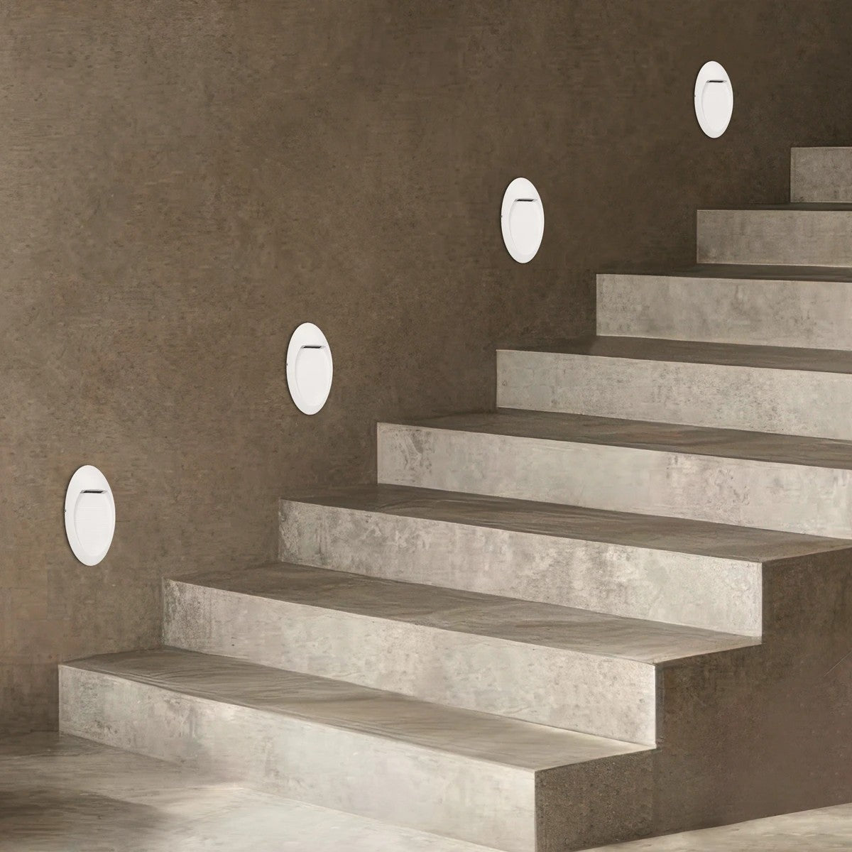 STEPART KLV-101-0103 Φωτιστικό Σκαλοπατιού / Διαδρόμου LED 3W 375lm 45° AC 220-240V Αδιάβροχο IP65 Θερμό Λευκό 2700K - Lumileds SMD Chip & TÜV SÜD Driver - Λευκό Ματ - Μ13 x Π5.5 x Υ26